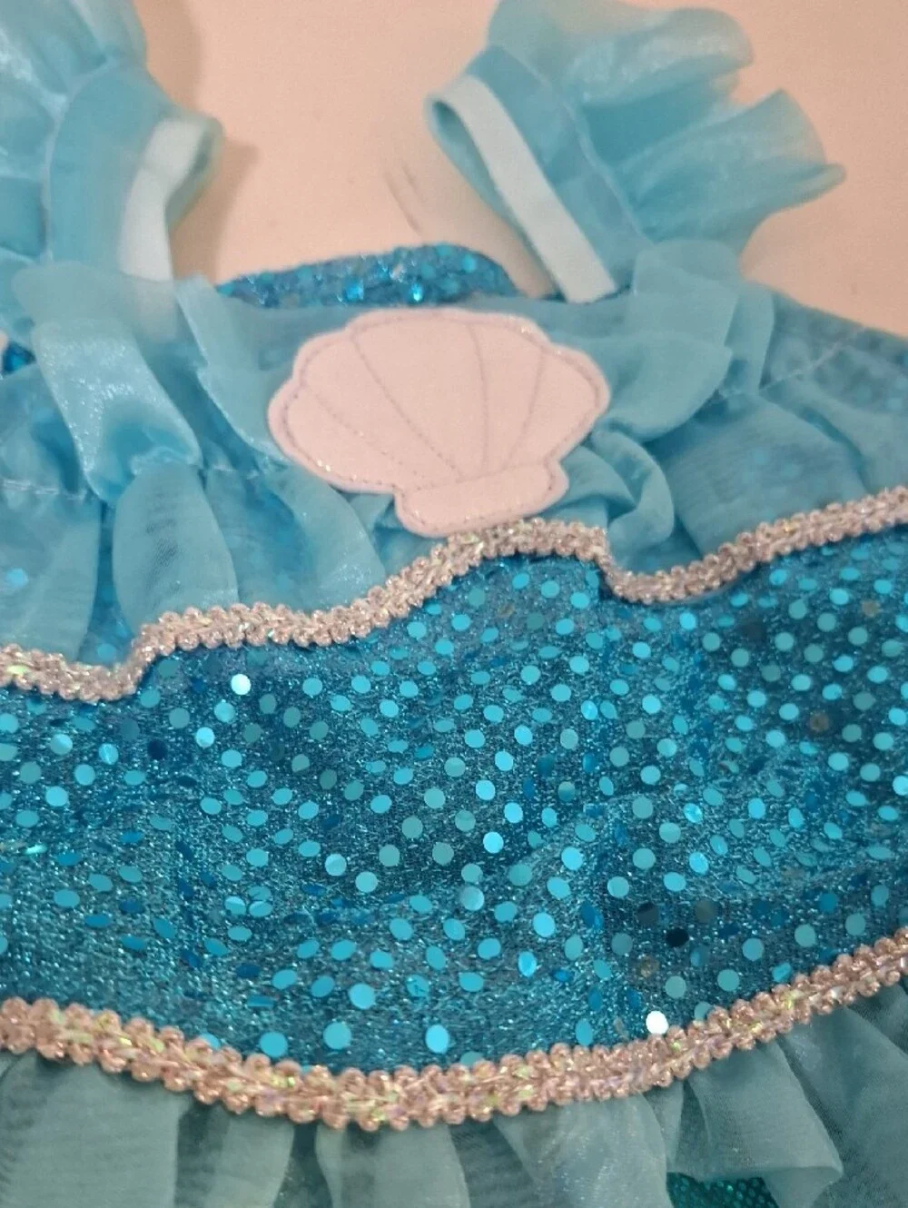 Melissa & Doug Blue and Teal Mermaid Role Play Costume Set